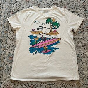 Abercrombie Kids Snoopy Surfing Tee | 13/14
